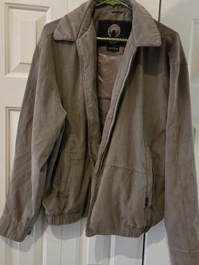 Weatherproof Faux Suede Bomber Jacket